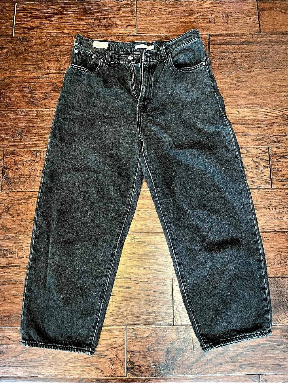 Levi's Balloon Leg Jeans Black Waist 32